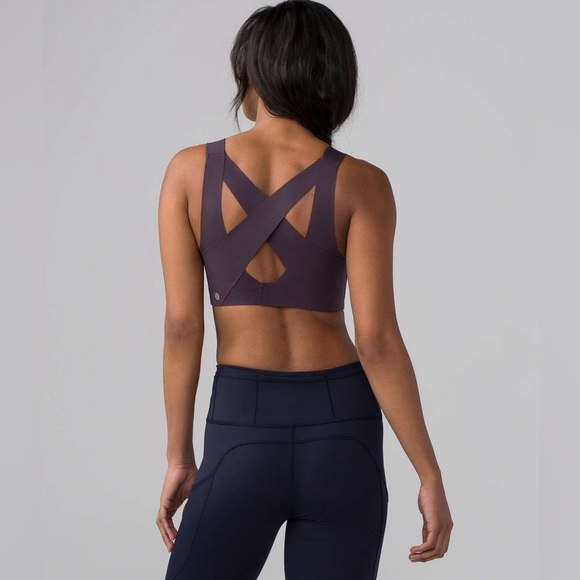Lululemon Enlite Bra Black Currant - Picture 4 of 12